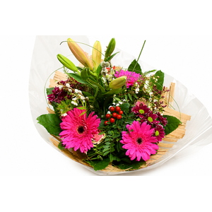 Boeket bamboo lila