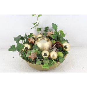 arr5 Kerst MB - Gold schaal 1 waxbol KL.