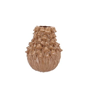 Milou Scottish Sand Fungi Vase 21x21x25cm Nm