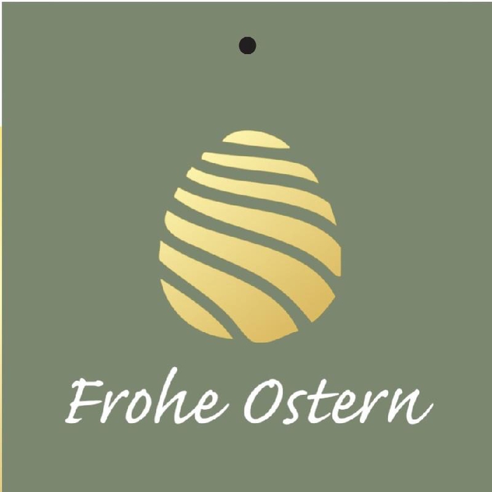 <h4>Pasen Kaart 7*7cm x20 Frohe Ostern</h4>