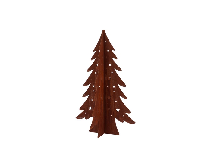 <h4>Rusty Scottish Brown Tree Deco 13x20cm</h4>