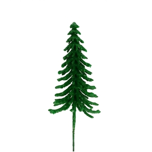 Christmas Tree/wire Picea wax d09*17cm