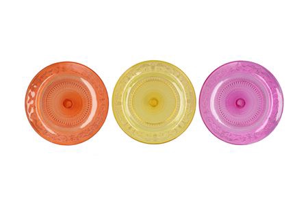 <h4>Dayah Orange Mix Glass Plate 29x2,5cm Ass P/1</h4>