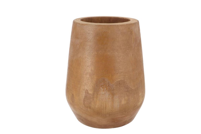 <h4>Woody Natural Vase 24x24x29cm</h4>