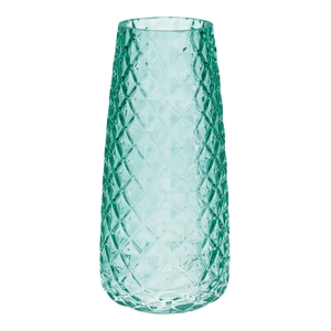 DF02-700613900 - Vase Gemma diamond d6.5/10xh21 turquoise
