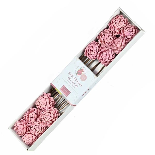 <h4>Sola Ninza Flower 8cm O/s 12pc Pink</h4>