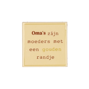 Tile Oma's Beige 10x10x1cm