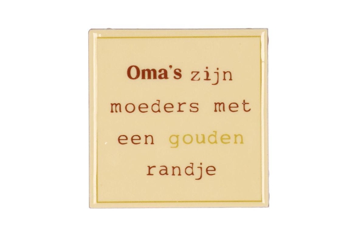 <h4>Tile Oma's Beige 10x10x1cm</h4>