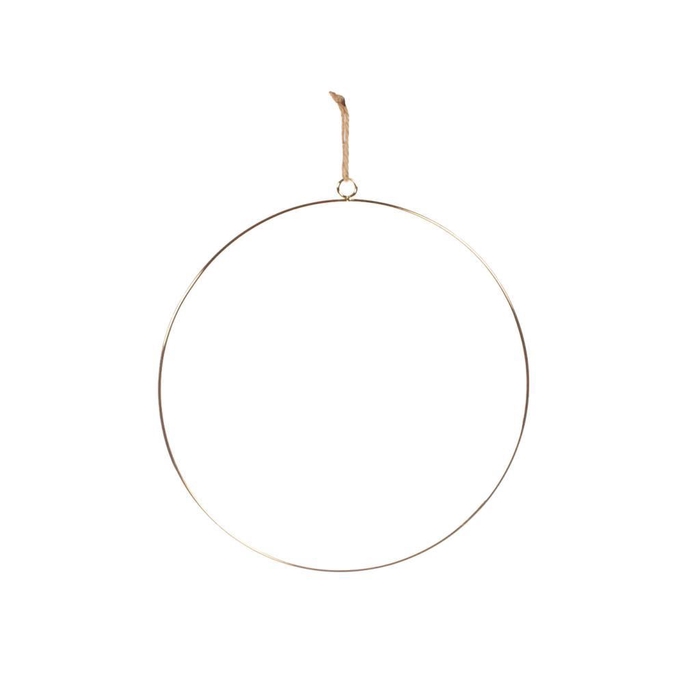 <h4>Ring 30cm metal medium SB gold</h4>