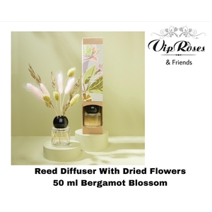 Reed Diffuser Dried Flowers Bergamot Blossom X6