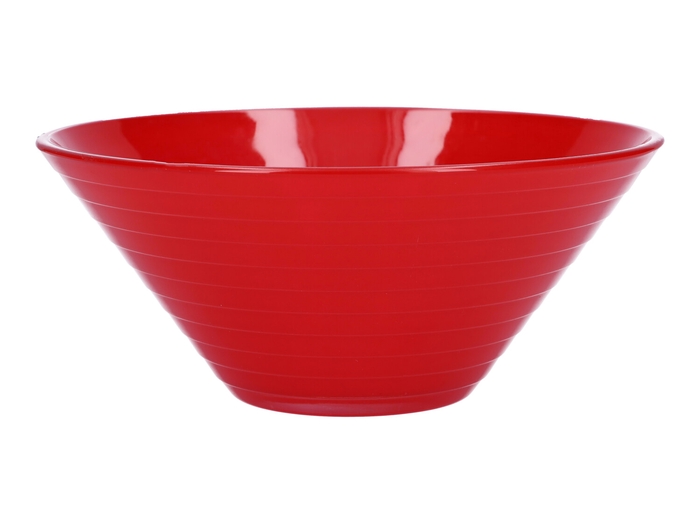 <h4>DF02-665230900 - Bowl Tucson1 d19xh8 wine red</h4>