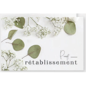 Prompt rétablissement (1109145F)
