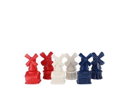 <h4>Holland Dutch Mix Vase Mill Ass 6x6x13cm</h4>