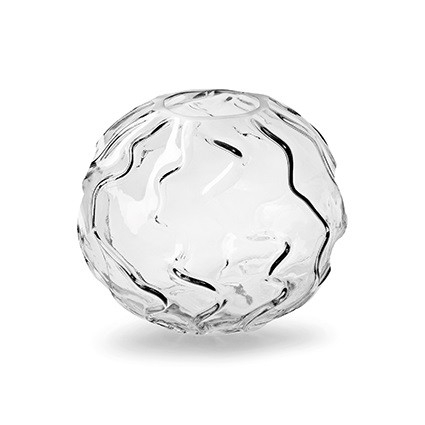 <h4>Glass betty ball vase d16 13cm</h4>