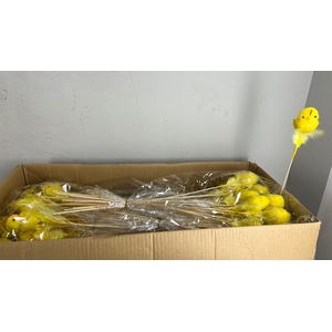 Stick Chicken+Egg+Fthr Yellow