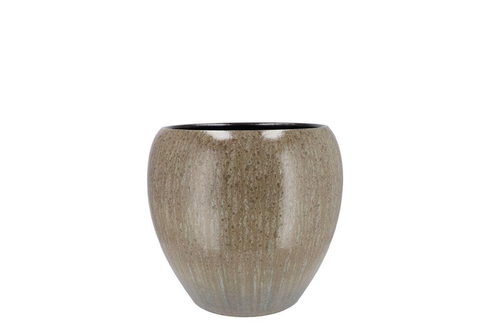 Jade Sand Pot 14x13cm Nm