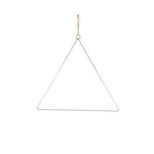 Triangle 30cm Metal Medium Sb Gold