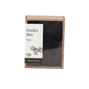 Ijslandmos (reindeer) Purple - Box S
