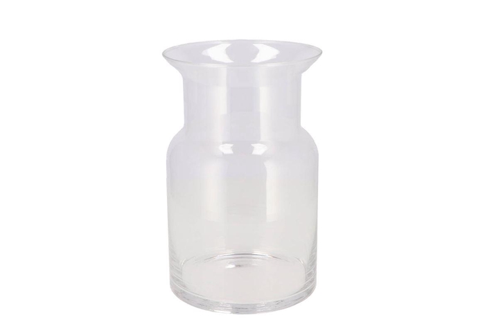 <h4>Glass Mouthblown Milk Bottle 40x19cm</h4>