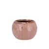 Iron Stone Old Pink Ball Pot 16x16x12cm Nm