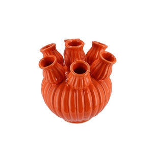 Amsterdam Orange Tulip Vase 18x17cm Nm