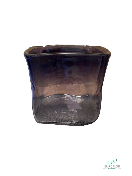 GLAS VIERKANT 10CM AMETHYST