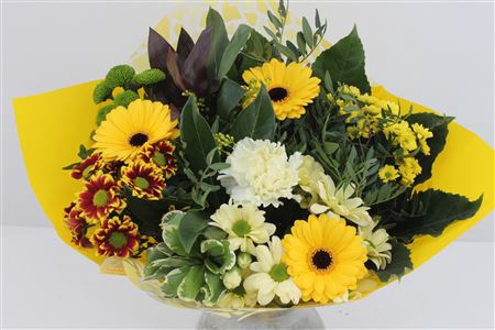 <h4>Boeket Germini Geel</h4>