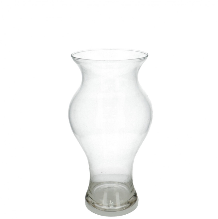 Glas Vaas Flora d14*26cm