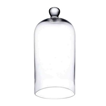 Glass Cloche Knob d18*40cm