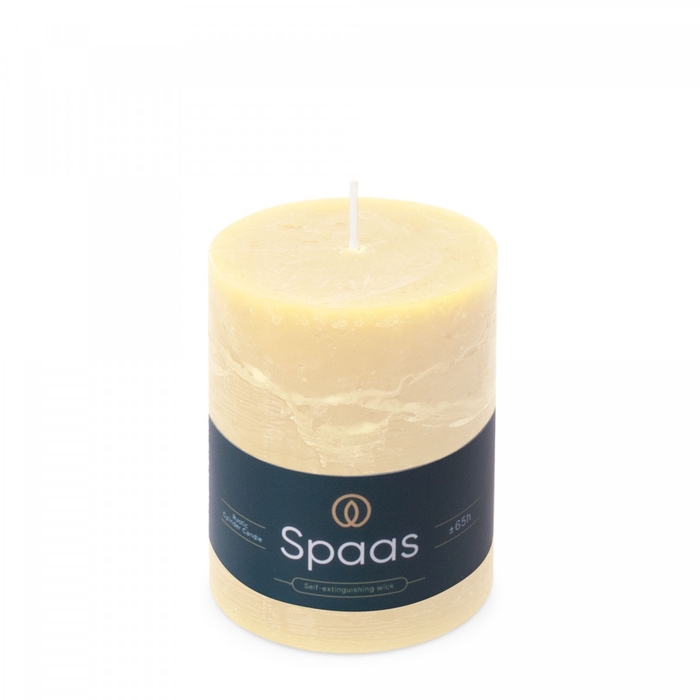 <h4>Kaars Stomp d08*11cm rustiek</h4>