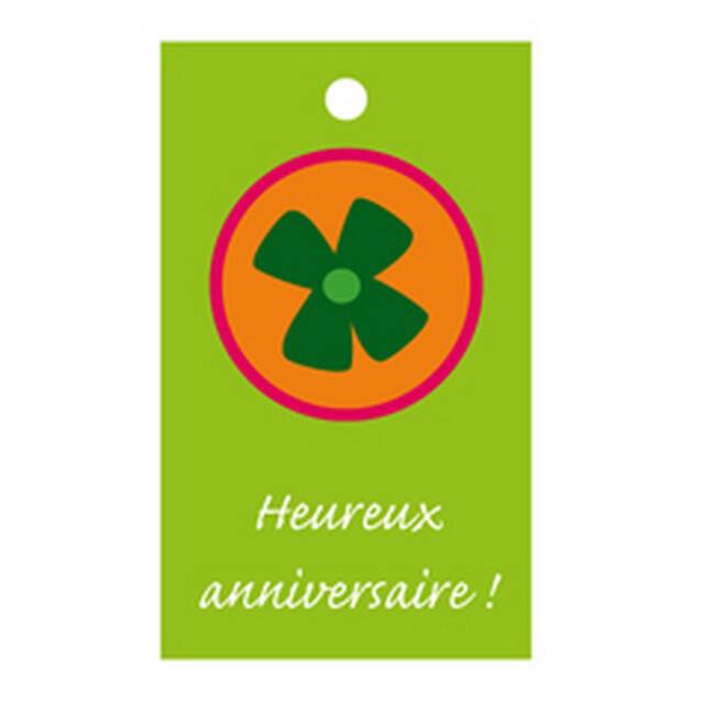 <h4>Flower cards ma Heureux annivers package 20pieces</h4>