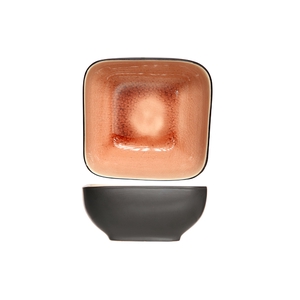 LAGUNA OLD ROSE SCHAAL 11X11XH4,7CM VIERKANTIG