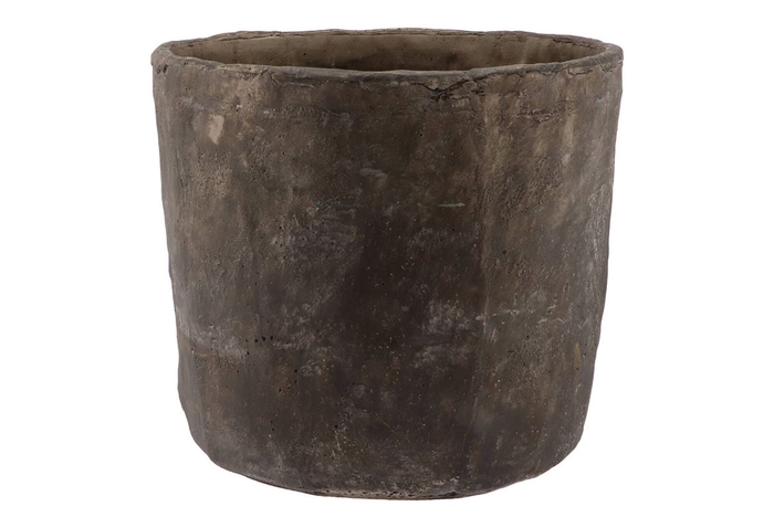 <h4>Iron Stone Gris Pot 24x23cm</h4>
