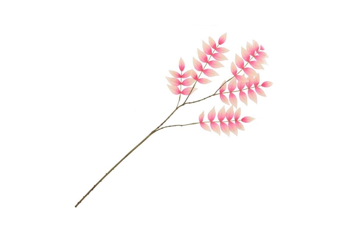 <h4>Silk Salix Leaf Small Pink/champagne 90cm Nm</h4>