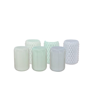 Roman Blue T-light Bubble Ass 9x13cm