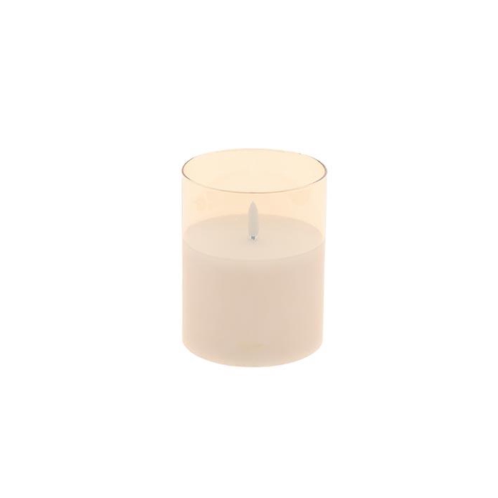 <h4>Candle Camille LED Timer H12.5D10</h4>
