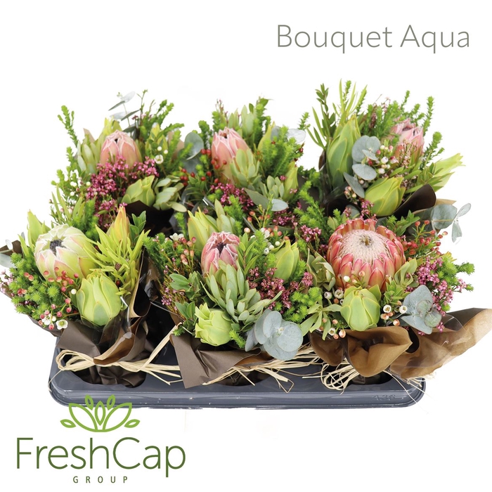 Bouquet Posy Aqua