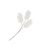 Silk Palm Leaf White 87cm