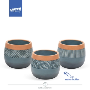 Karma - SOLO POTS - Orleans 9 cm | Sierpot + watereservoir