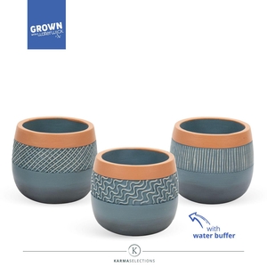 Karma - SOLO POTS - Orleans 9 cm | Sierpot + watereservoir