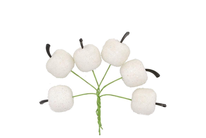 Pick Shine Apple Cozy White 3x7cm P/72