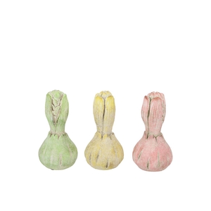 Dante Pastel Tulip Vase Ass 8x8x26 Nm