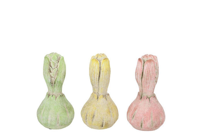 <h4>Dante Pastel Tulip Vase Ass 8x8x26 Nm</h4>