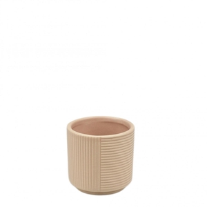 Ceramics Groove pot d08*7cm