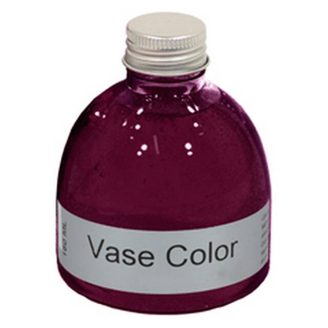 Vase colour 150ml roze (dark pink)(flesje) FLEURPL