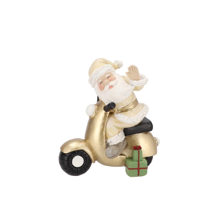 <h4>Belly Sand Santa Scooter 16x9x18cm</h4>