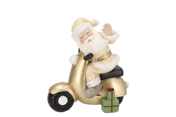 Belly Sand Santa Scooter 16x9x18cm