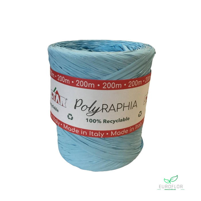 <h4>POLYRAPHIA PASTELBLUE 15MM 200M (color 0142)</h4>