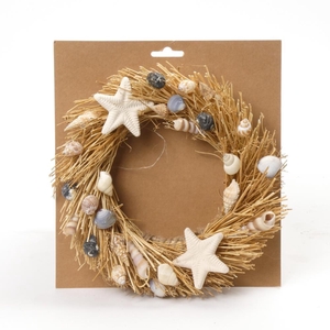 Wreath Shell Ø20cm on Blisterc