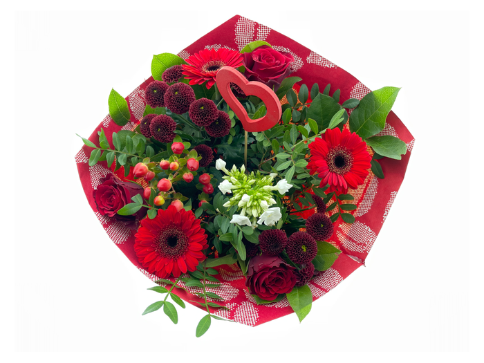 Bouquet KIM Medium Red Valentine